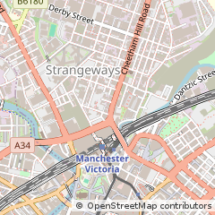 Map of Manchester
