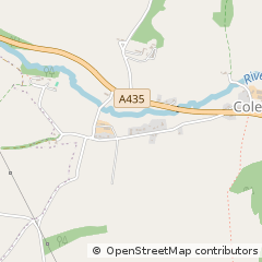 Map of Cheltenham, Gloucestershire
