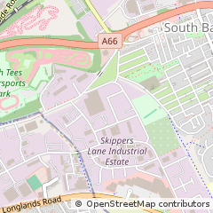 Map of Middlesbrough