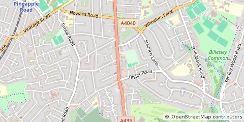 Map of Birmingham