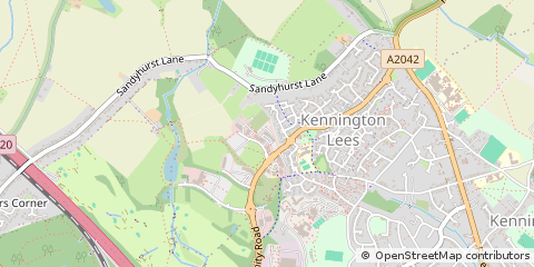 Map of Ashford