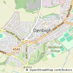 Map of Denbigh