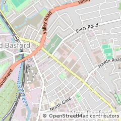 Map of Nottingham