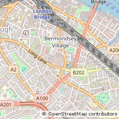 Map of London, Cheshire