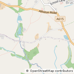 Map of Wessington, Derbyshire