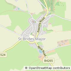 Map of Bridgend