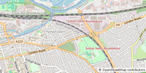 Map of Reading