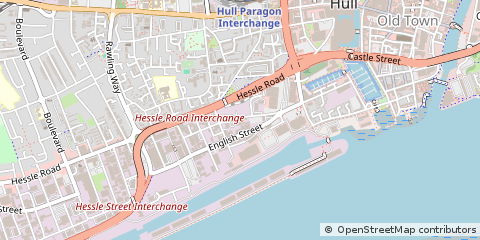 Map of Hull