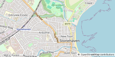 Map of Stonehaven