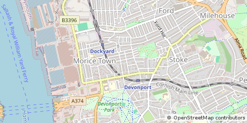 Map of Plymouth