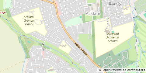 Map of Middlesbrough