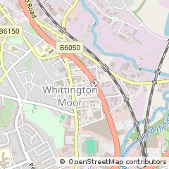 Map of Chesterfield