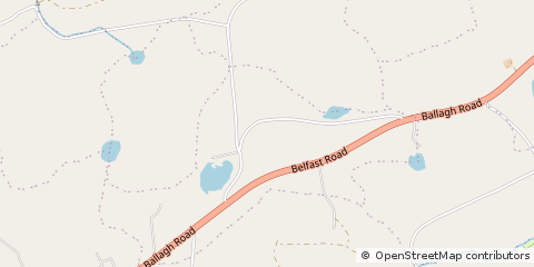 Map of Clogher, County Tyrone