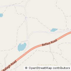 Map of Clogher, County Tyrone