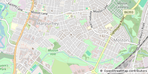 Map of Manchester