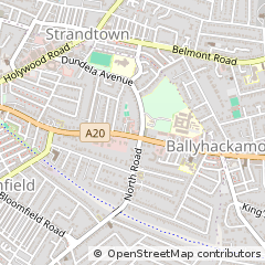 Map of Belfast
