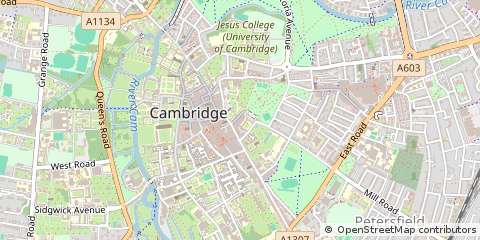 Map of Cambridge