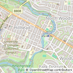 Map of Glasgow