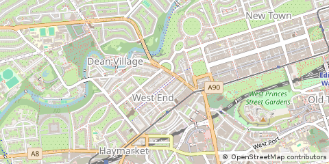 Map of Edinburgh