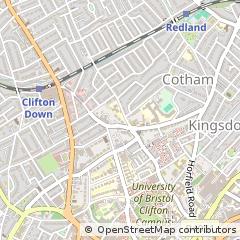 Map of Bristol