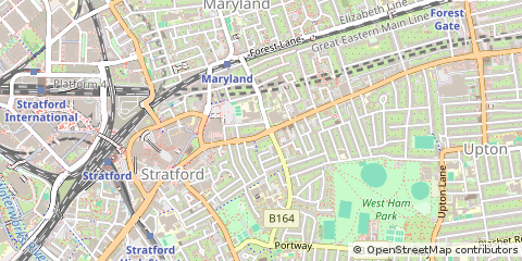 Map of London, Croydon