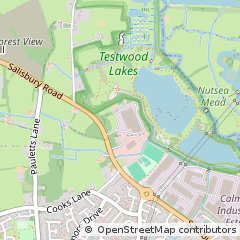 Map of Southampton, Hampshire