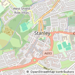 Map of Stanley