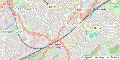 Map of Bristol