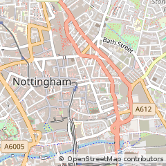 Map of Nottingham