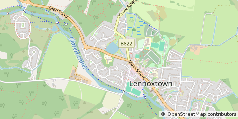 Map of Glasgow