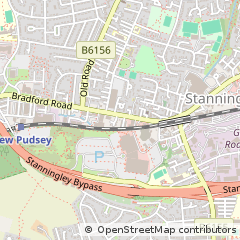 Map of Pudsey