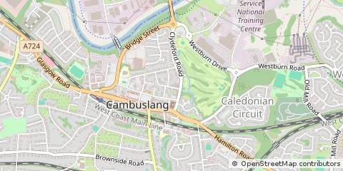 Map of Glasgow