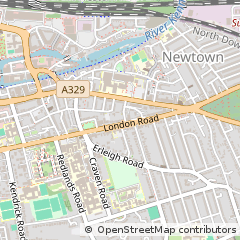 Map of Reading, Berkshire