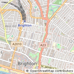 Map of Brighton, East Sussex