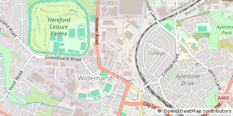 Map of Hereford