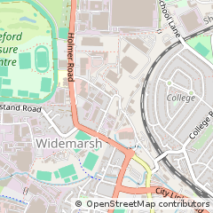 Map of Hereford