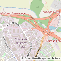 Map of Colchester, Essex