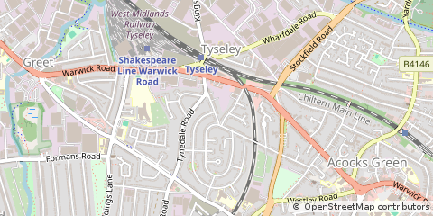 Map of Birmingham