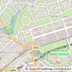 Map of Edinburgh