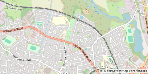 Map of Barnsley