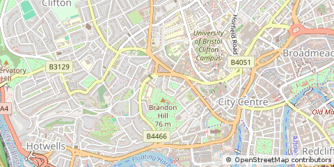 Map of Bristol