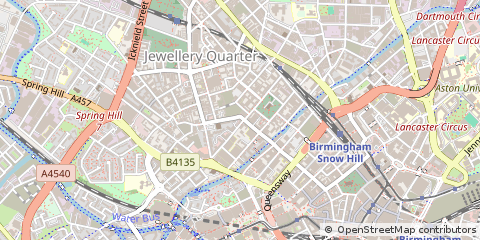 Map of Birmingham
