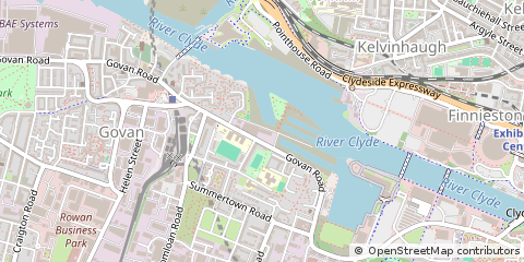 Map of Glasgow