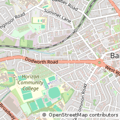 Map of Barnsley