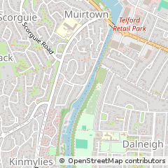 Map of Inverness, Highland