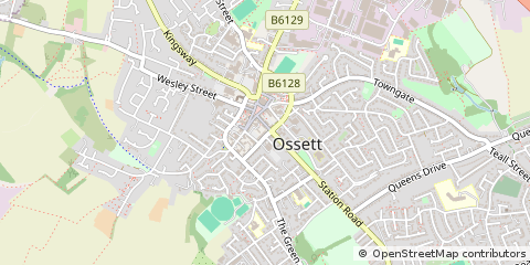 Map of Halifax, West Yorkshire