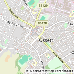 Map of Halifax, West Yorkshire