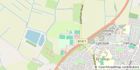 Map of ELY, Cambridgeshire