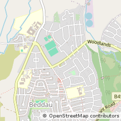 Map of Pontypridd