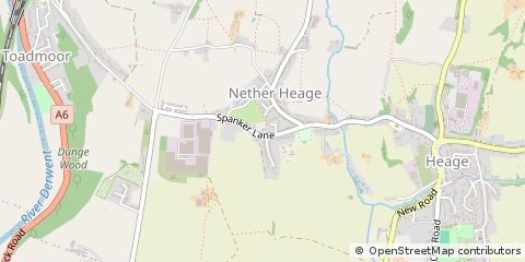 Map of Belper
